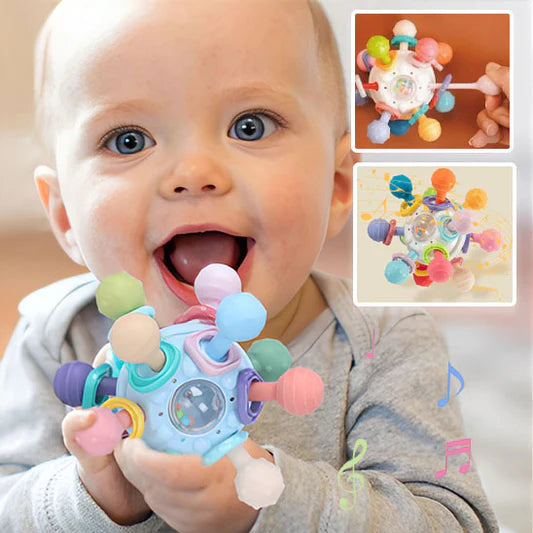 Jouet-de-dentition-captive-bebe-a-mesure-qu'il-grandit