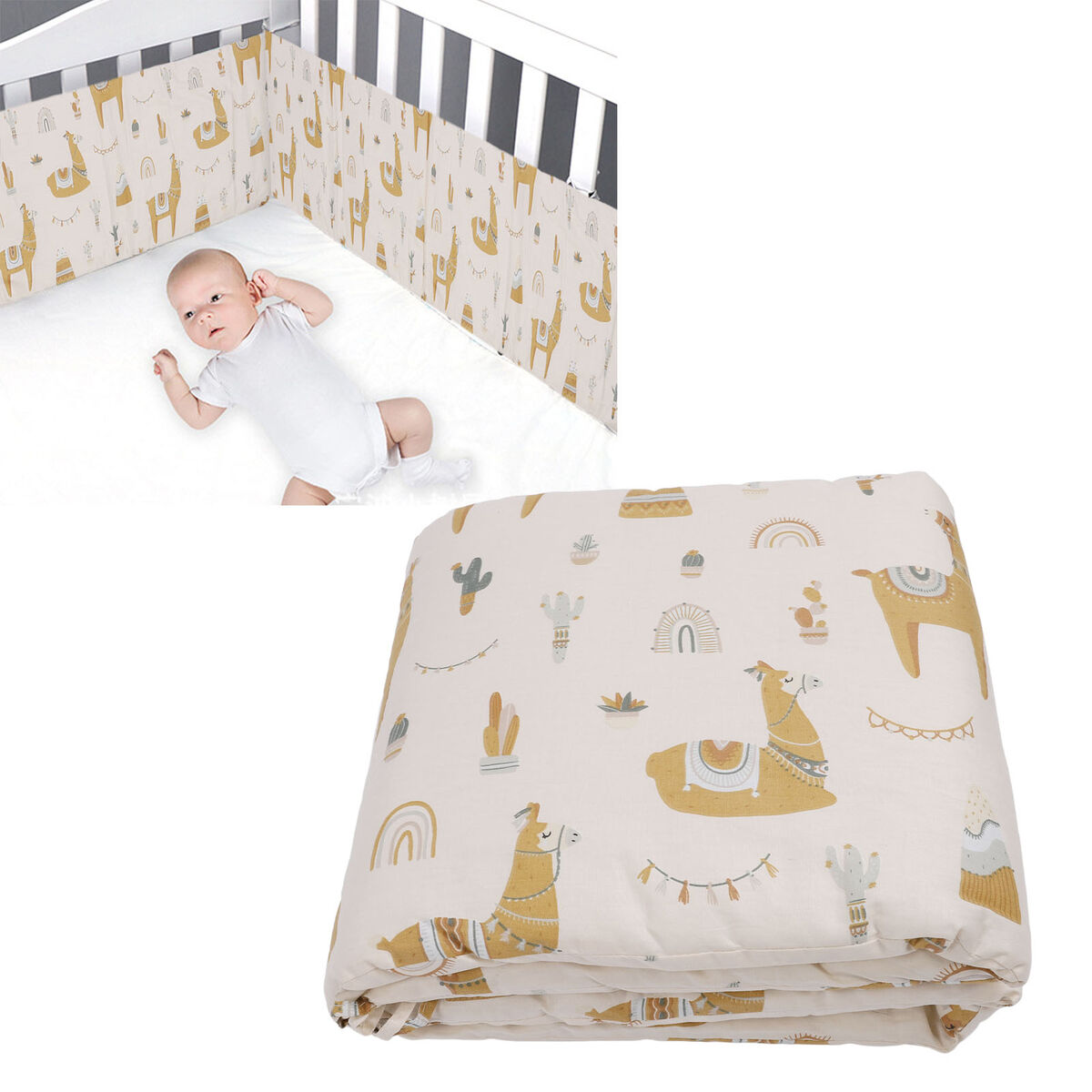 Tour-de-lit-assure-une-circulation optimale-de-l' air-pour-bébé