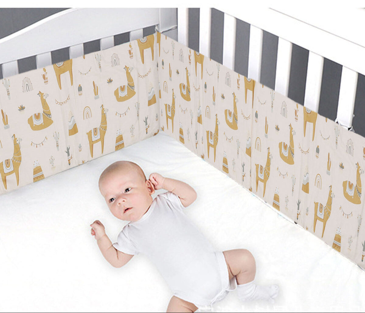 Tour-de-lit-offre-une-sécurité-agréable-a-bébé