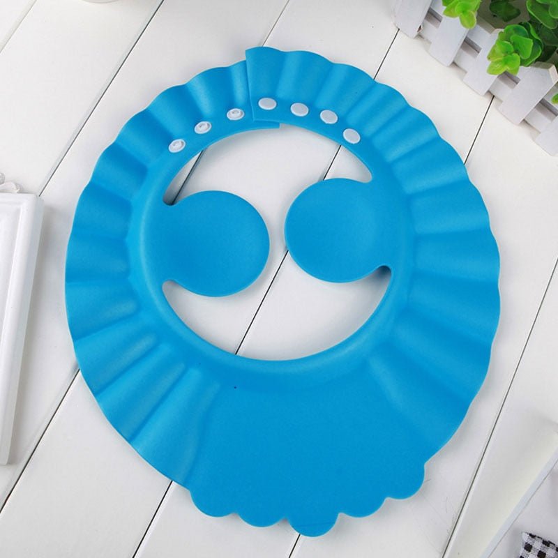 Visière chapeau pour douche bébé I motive-bebe-a-participer-au-bain ShampooCap™ - Malionneboutiqueba