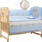 Tour-de-lit-bebe-protège-bébé-des-maladies à cause-des-courant-d'air