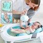 Coussin-de-bain-bebe-permet-une expérience-agréable