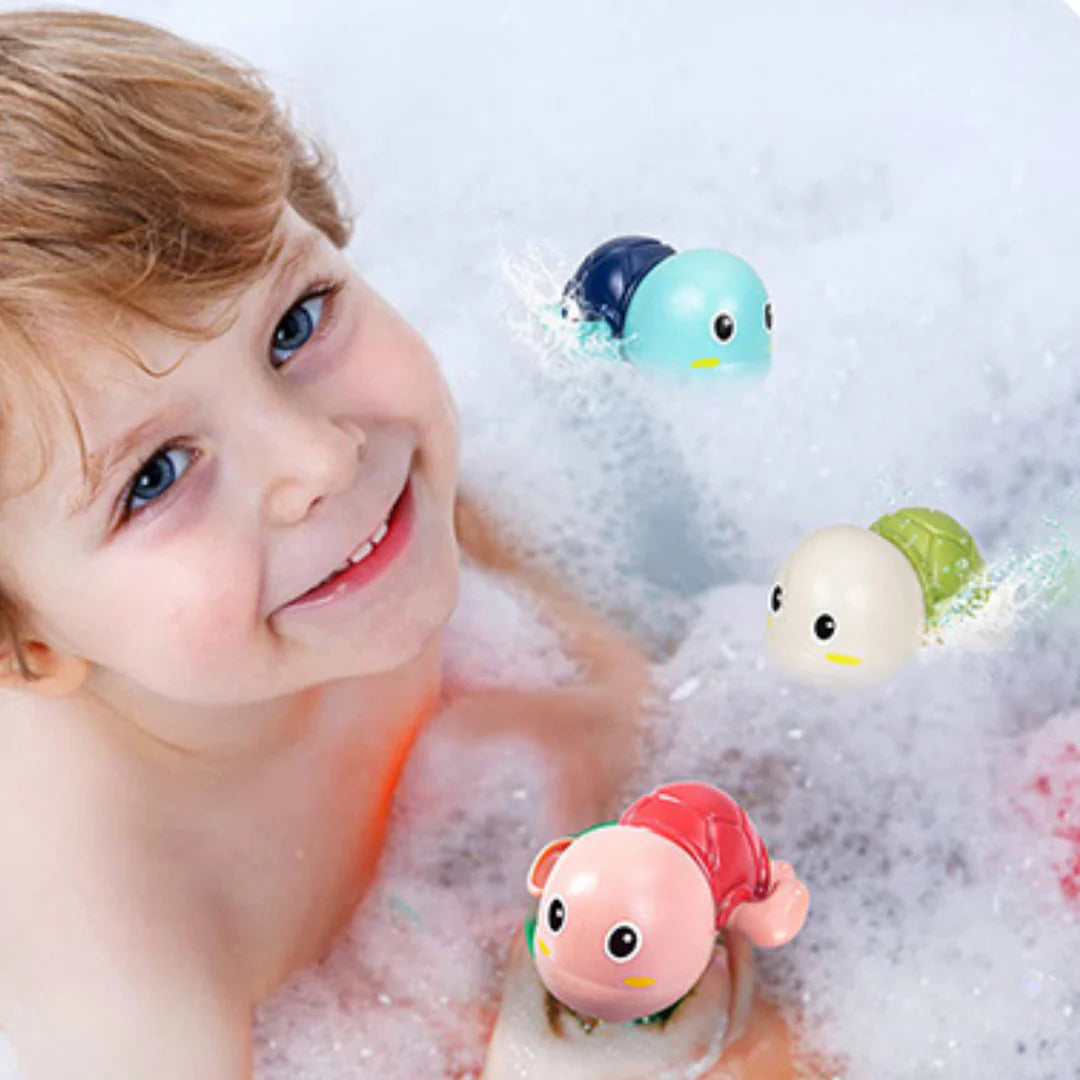 Jouet-de-bain-bebe-encourager bébé-à-passer-plus-de-temps-dans son-bain